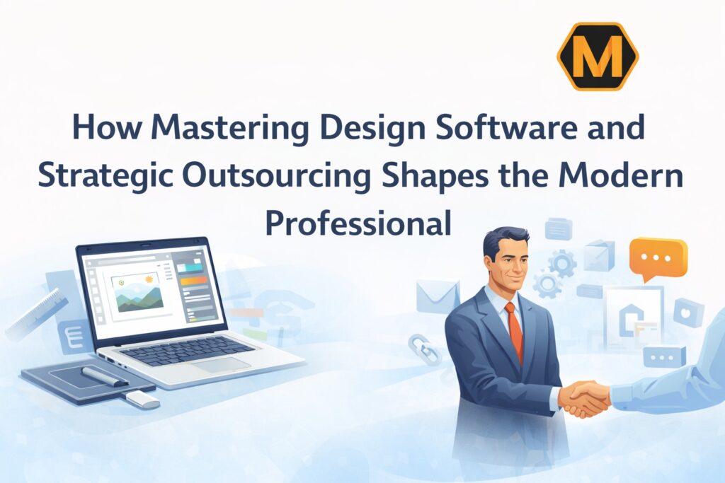 How Mastering Design Software and Strategic Outsourcing Shapes the Modern Professional