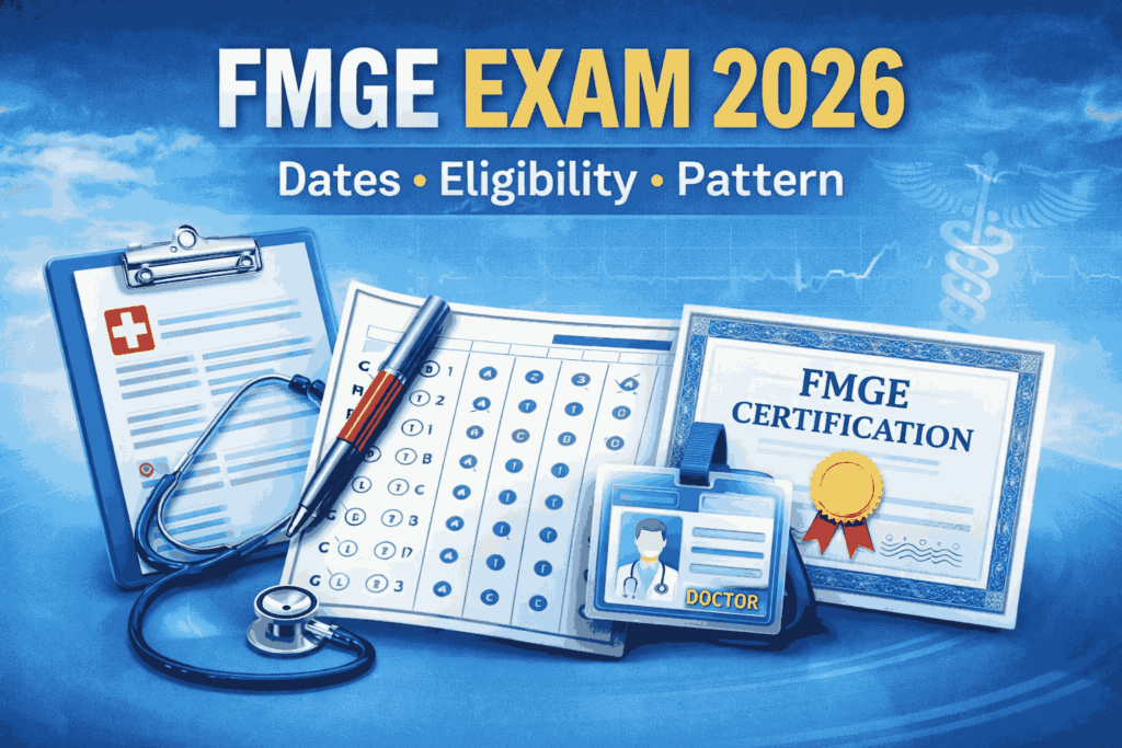 FMGE Admit Card And FMGE Exam Date Complete Guide 2026